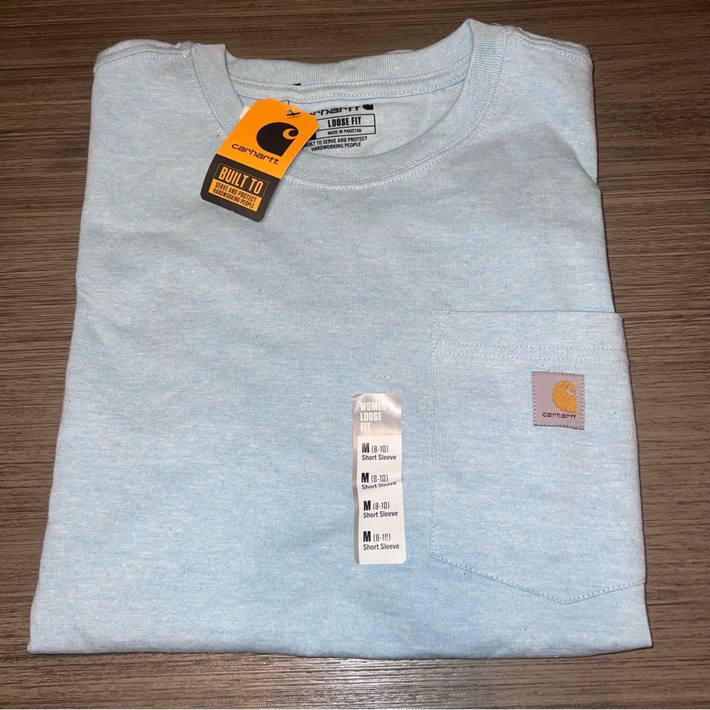 NWT | Women’s Carhartt Loose Fit Short Sleeve T-Shirts | Size M, XL, 1X |